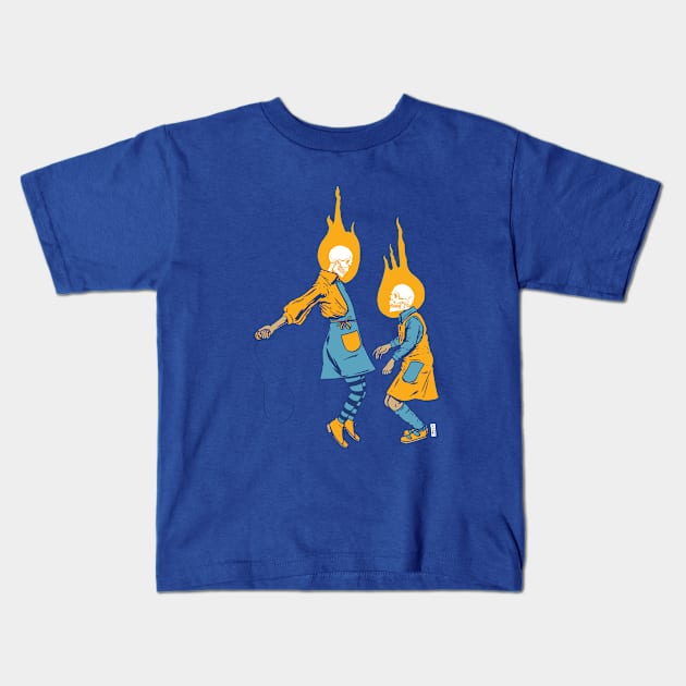 War's Playground Kids T-Shirt by Thomcat23